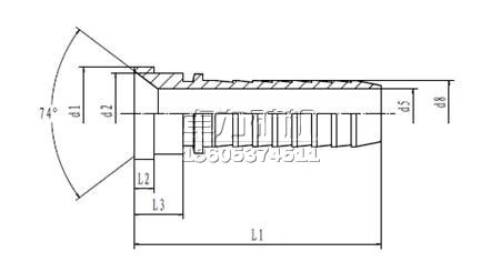 A型扣壓接頭